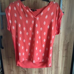 Papermoon Pink Cap Sleeve Boxy Blouse